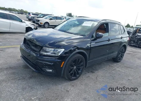 2021 Volkswagen Tiguan 2.0T Se/2.0T Se R-Line Black/2.0T Sel из США, поврежденный, VIN 3VV3B7AX7MM009181